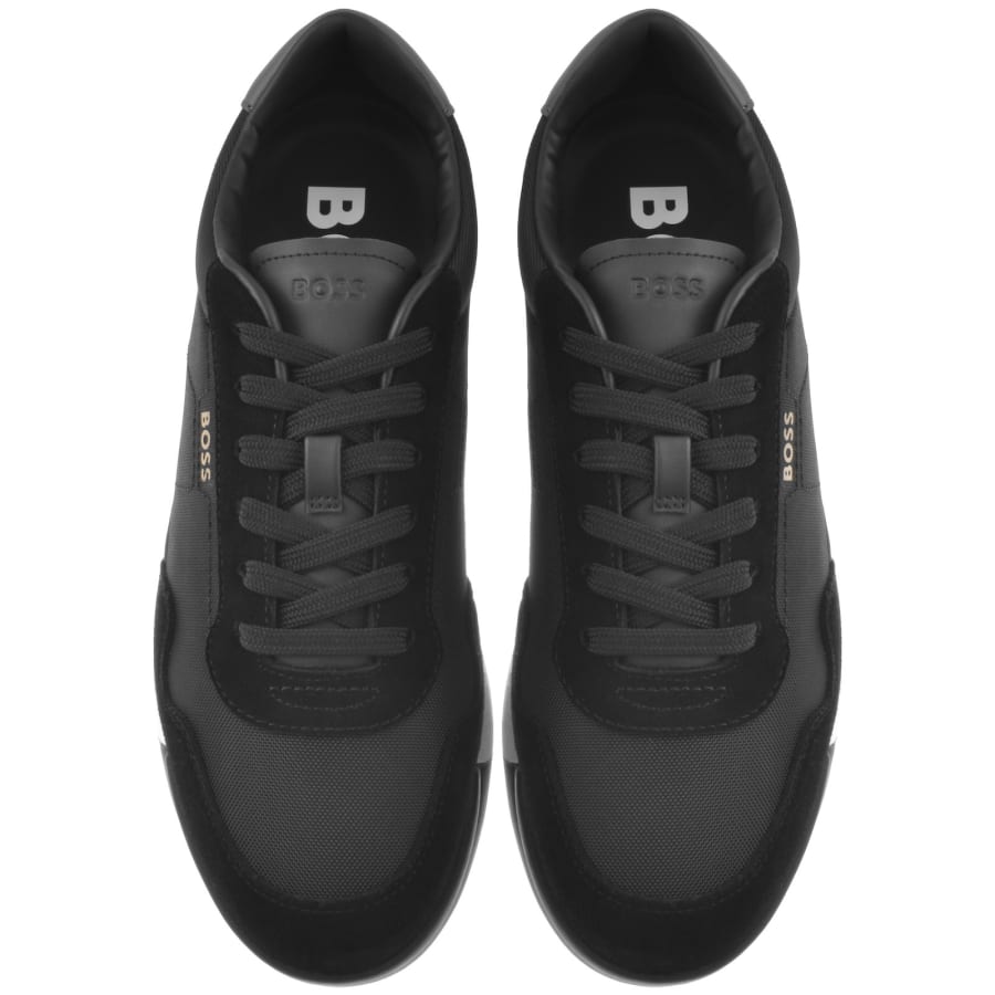 Boss Titanium Trainers Black male 9 43